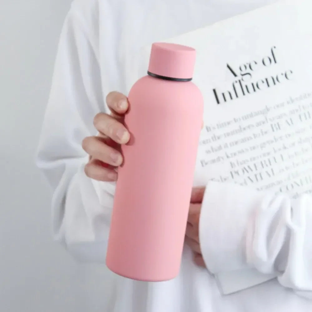 1000ML Double-Wall Stainless Steel Leak-proof Thermal Vacuum Flask Insulated Water Bottle Sports Coffee Straight Body Cup - Clikcy