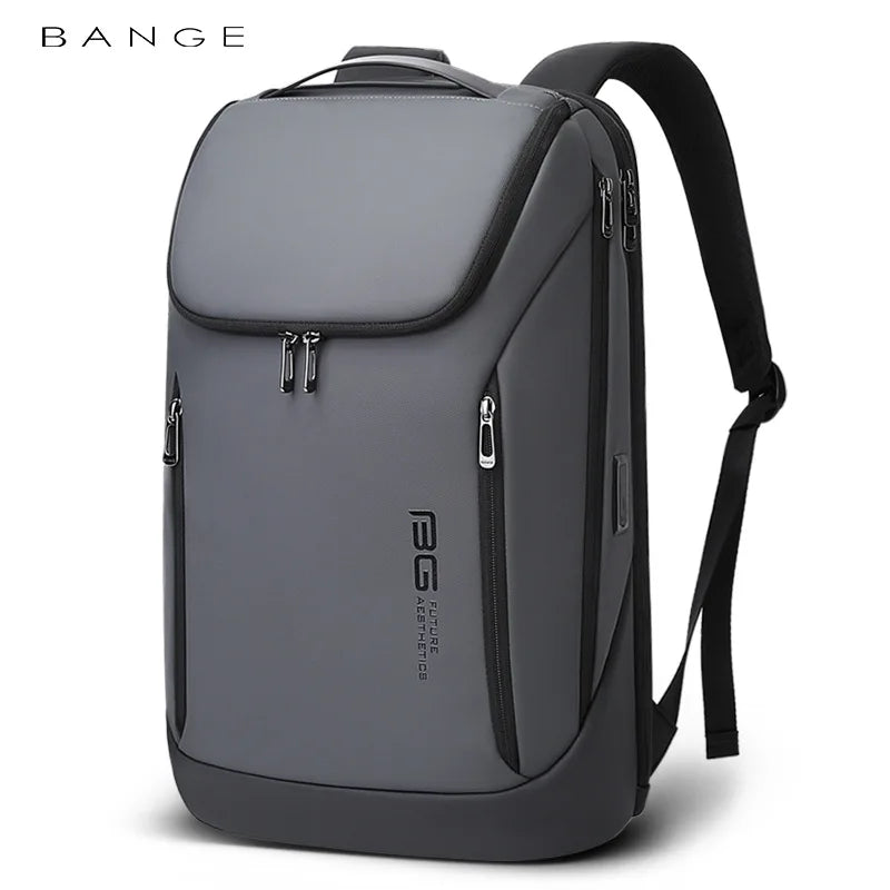 BANGE USB Charging Waterproof Laptop Backpack 17 Computer Bag Travel Business Hiking Backpacks School Back Pack Mochila For Men - Clikcy