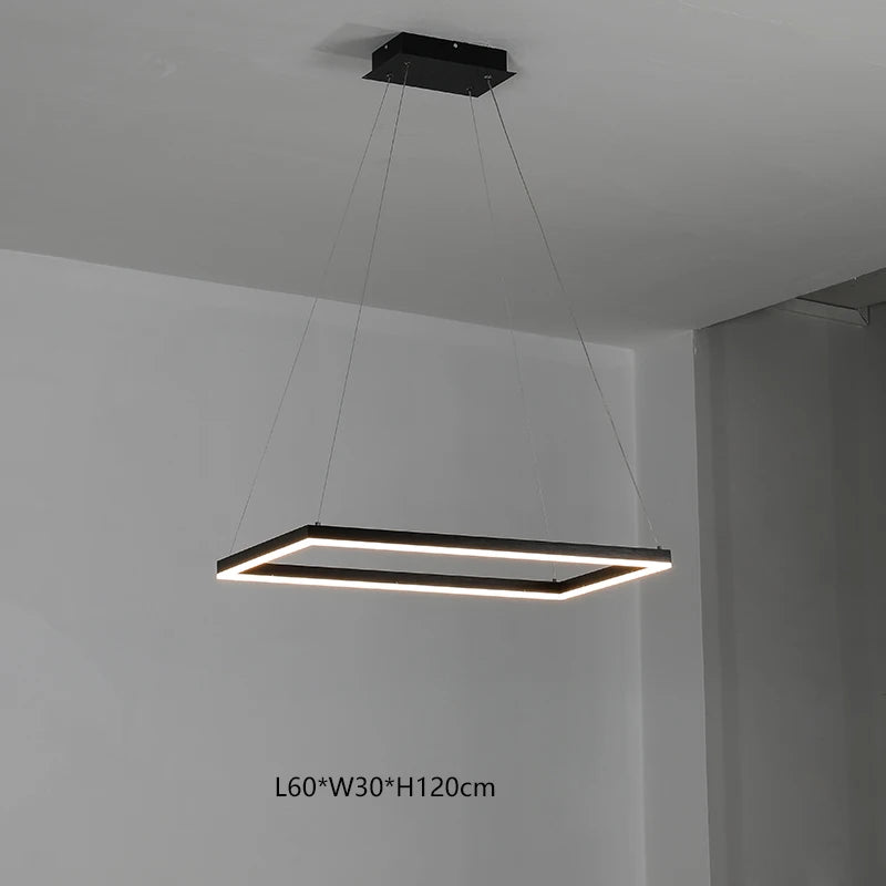 Living room pendant lamp 2024 new simple modern atmosphere hall main lamp Nordic creative designer restaurant lamp - Clikcy