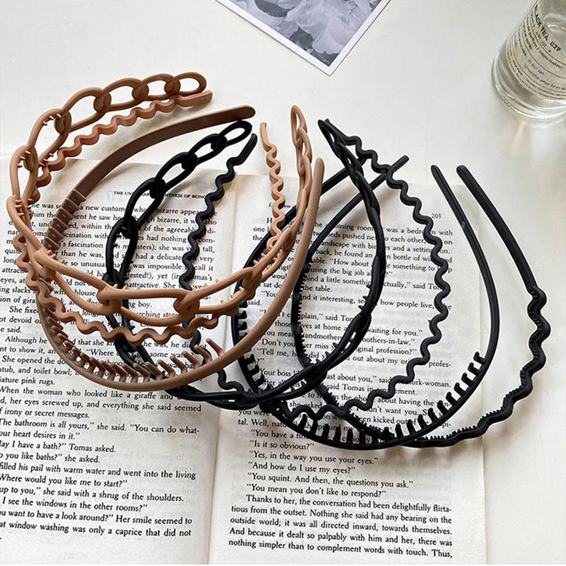 Fashion Headband Women Men Hair Bands Set Girls HairBand Hair Hoop Head band Hair Accessories Headwear Headdress Gift For Hair - Clikcy