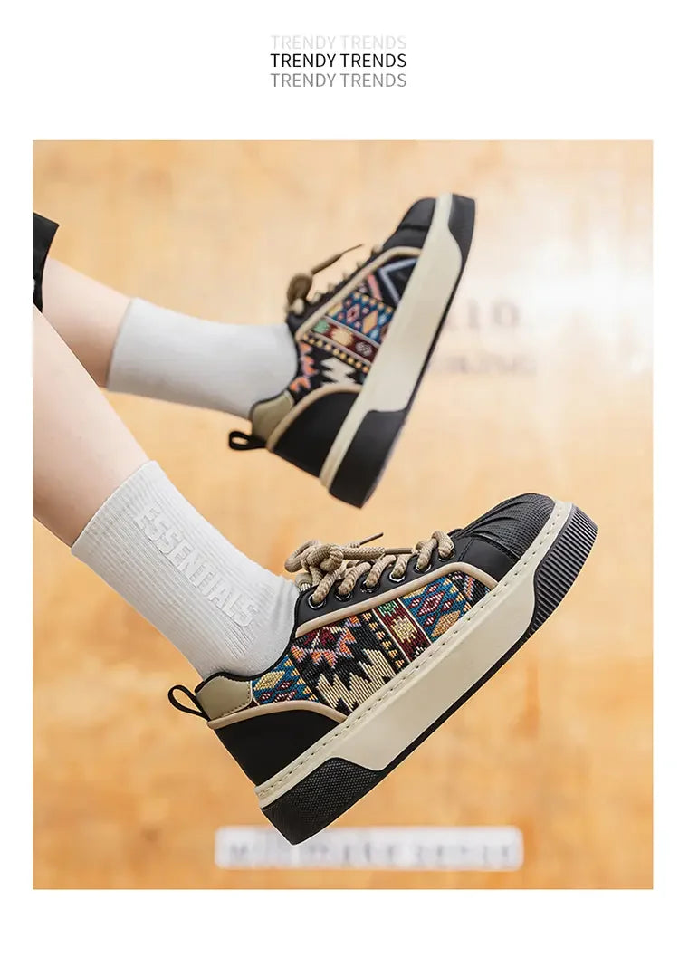 Platform Shoes Original Men's Sneakers Men All Brands Men's Sneakers Promotion Athletic Shoe High Quality Shoes Man Shoes - Clikcy