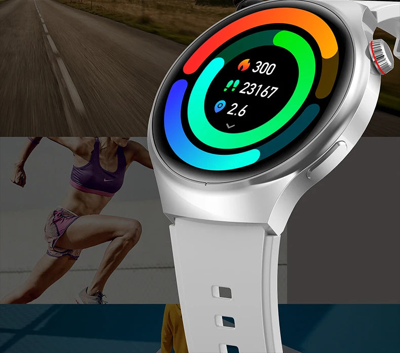 2025 New Smart Watch Men For Huawei Watch 4 Pro 360*360 HD Screen Heart rate Bluetooth Call Health Monitoring Sports Smartwatch - Clikcy