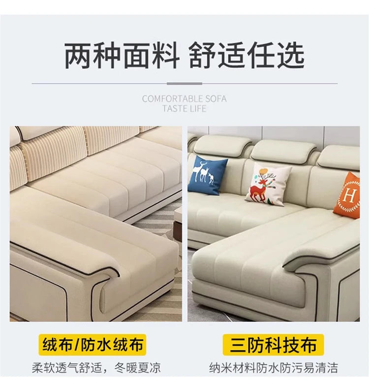 Wood Beige European Sofas Filler Armrest Design Nordic Recliner Lazy Sofas Salon Luxury Modern Divano 2 Posti Unique Furniture - Clikcy