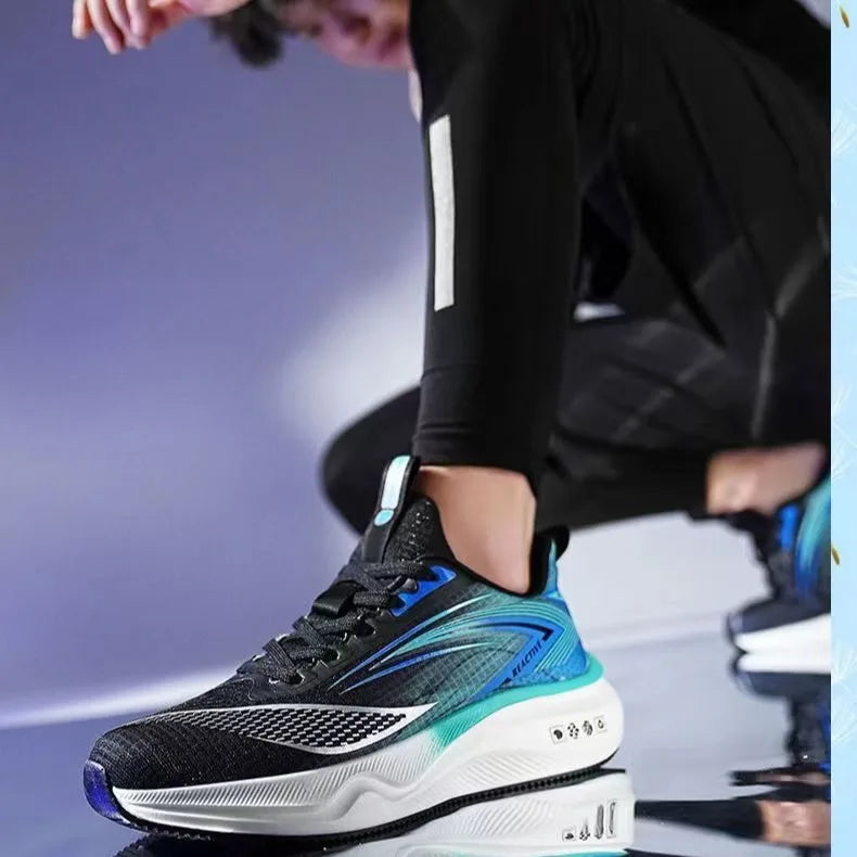 Men's Sports Shoes Men's Soft-soled Running Shoes Mens Trendy, Comfortable and Casual Shoe Mens Mesh Breathable Sports Shoe - Clikcy