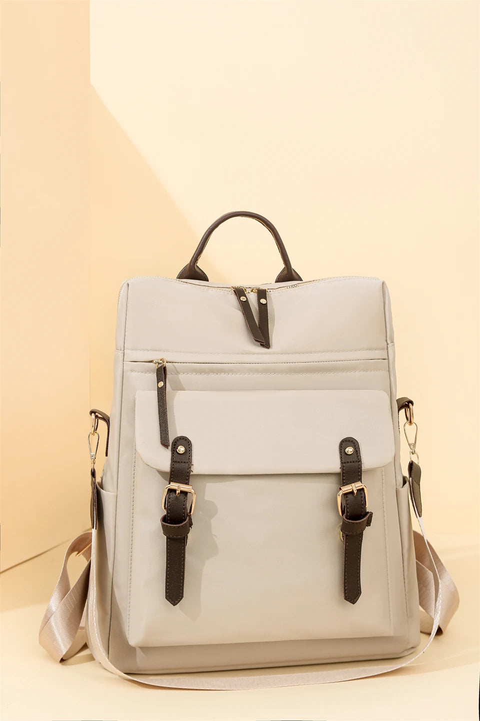 Fashion Rucksack Women Shoulder Bag High Quality Waterproof Nylon Back Pack Purse Large Capacity Backpack for College Students - Clikcy