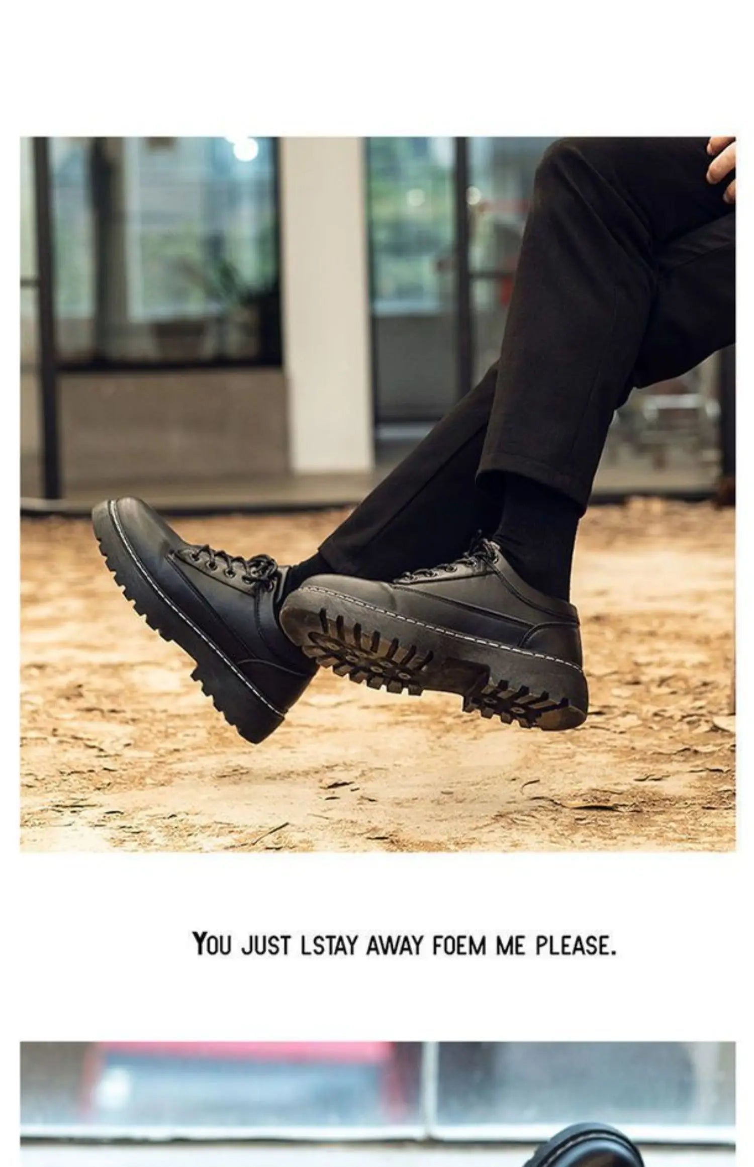 Men's Chef Shoes Casual Work Leather Shoes Business Kitchen Black Shoes Comfortable Breathable PU Insole Rubber Outsole