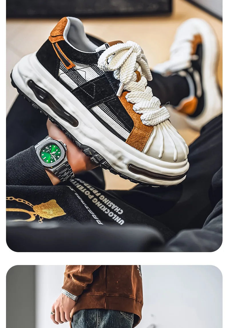 Shoes men Sneakers Male casual Mens Shoes tenis Luxury shoes Trainer Race Breathable Shoes fashion loafers running Shoes for men - Clikcy