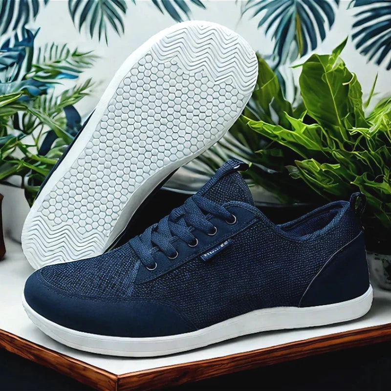 Outdoor Hiking Men's Shoes Fashionable Mesh Breathable Lightweight Sports Shoes Daily Casual Versatile Light Men's Walking Shoes - Clikcy