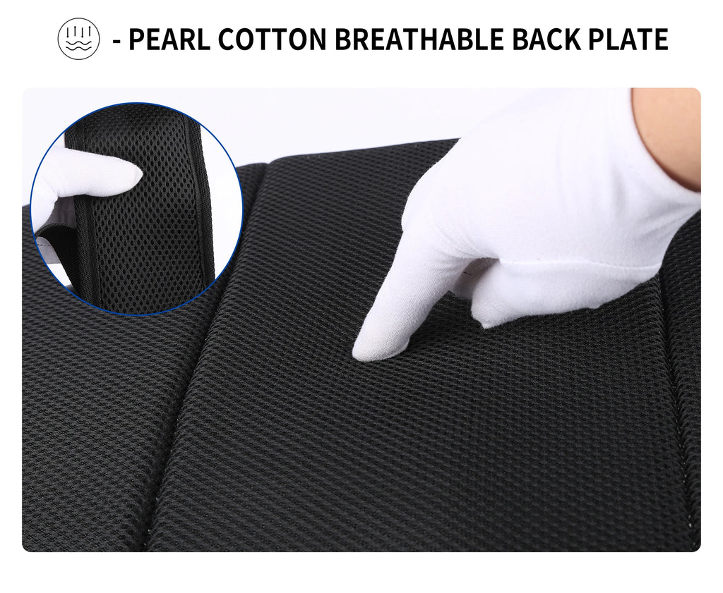 Leather Backpack for Men, 14 inch Laptop Backpack, Travel Daypack with USB Port, Water Resistant Leather Business Daypack - Clikcy