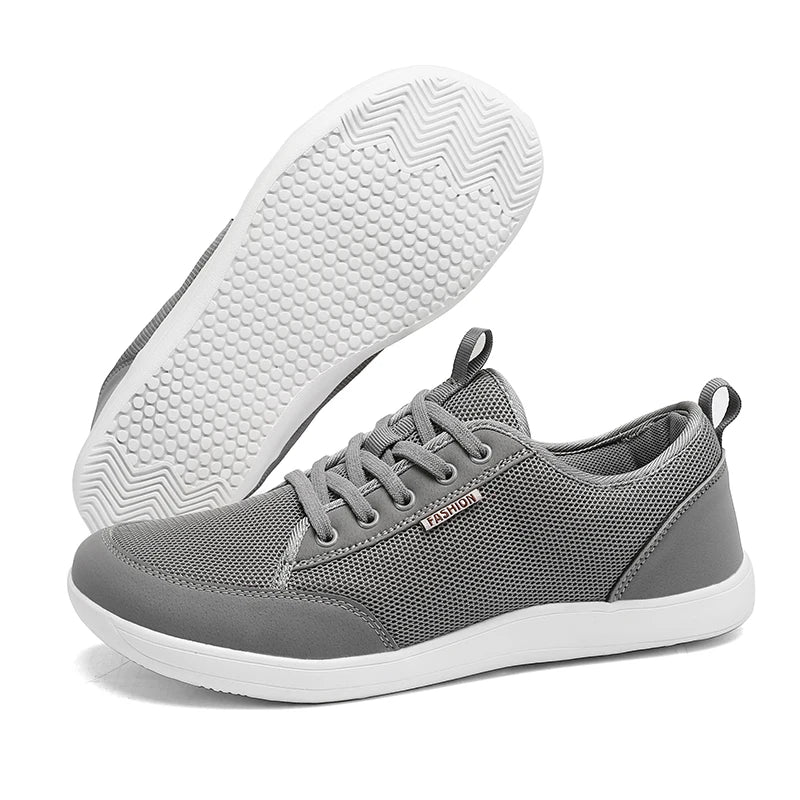 Outdoor Hiking Men's Shoes Fashionable Mesh Breathable Lightweight Sports Shoes Daily Casual Versatile Light Men's Walking Shoes - Clikcy