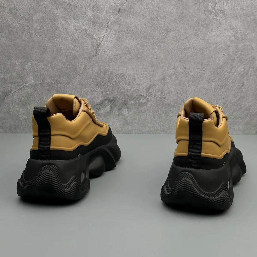 Designer Style Men Shoes Autumn Winter Comfortable Men's Thick Platform Sneakers Fashion Casual Shoes Sports Trainers Tenis2025 - Clikcy