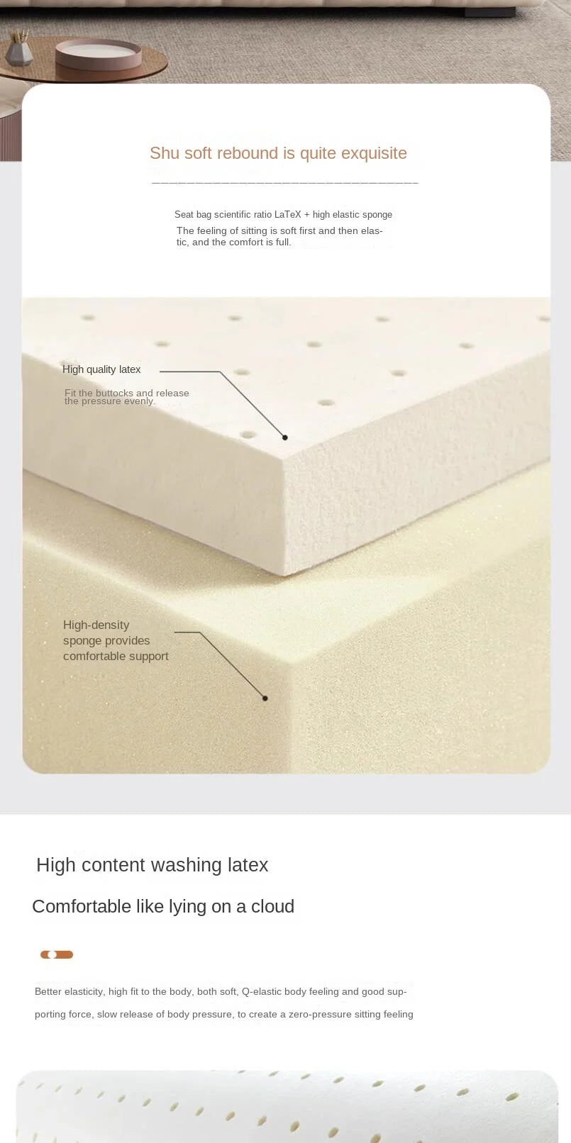 Large Filler Beige Sofas Wood Design Reclining Designer Luxury Couch Lounges Modular Nordic Divano Soggiorno Unique Furniture - Clikcy