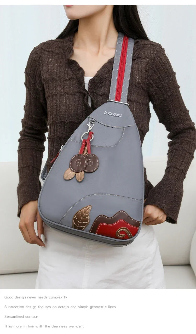 Casual Solid Nylon Designer Style Backpacks for Women 2025 High Quality Simple Versatile Commute Hot Trendy Sweet School Bags - Clikcy