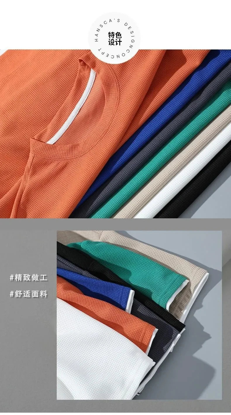 2025 Men's summer new hot shorts set Men's sportswear loose comfortable low run fashion casual T-shirt - Clikcy