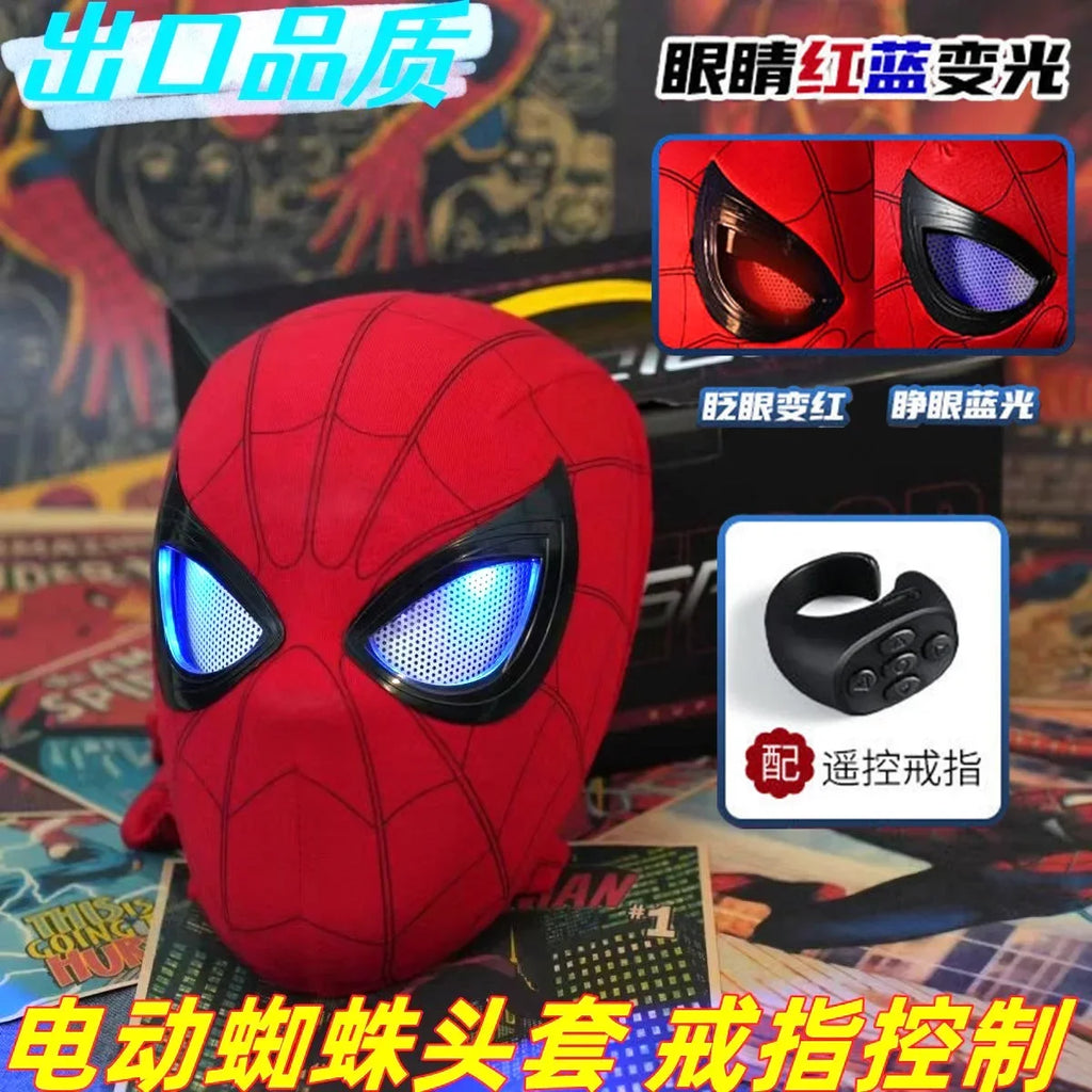 Adult Spiderman Mask Superhero Spider-Man Kids Spiderman Mask Child Funny Adult Spider-Man Mask Anime Halloween Cosplay Costume - Clikcy