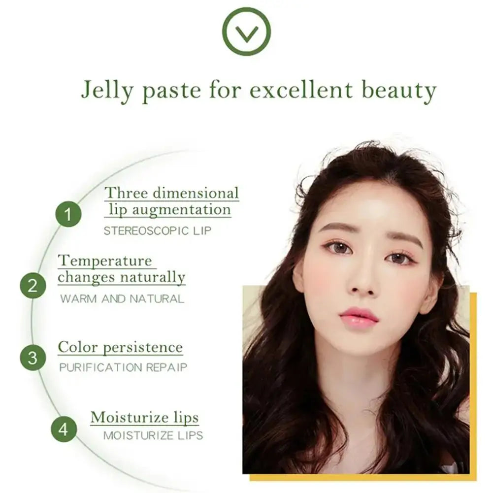 Aloe Vera Lipstick Color Changing Lip Balm Lasting Moisturizing Moisturizing Waterproof Temperature Change Lip Balm - Clikcy