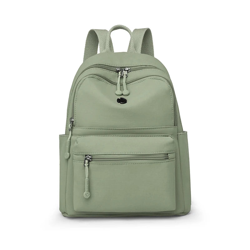 Casual Multi Pockets Backpacks for Women Waterproof Nylon Daypack Women Lightweight Back Pack Ladies Large Capacity Travel Bags