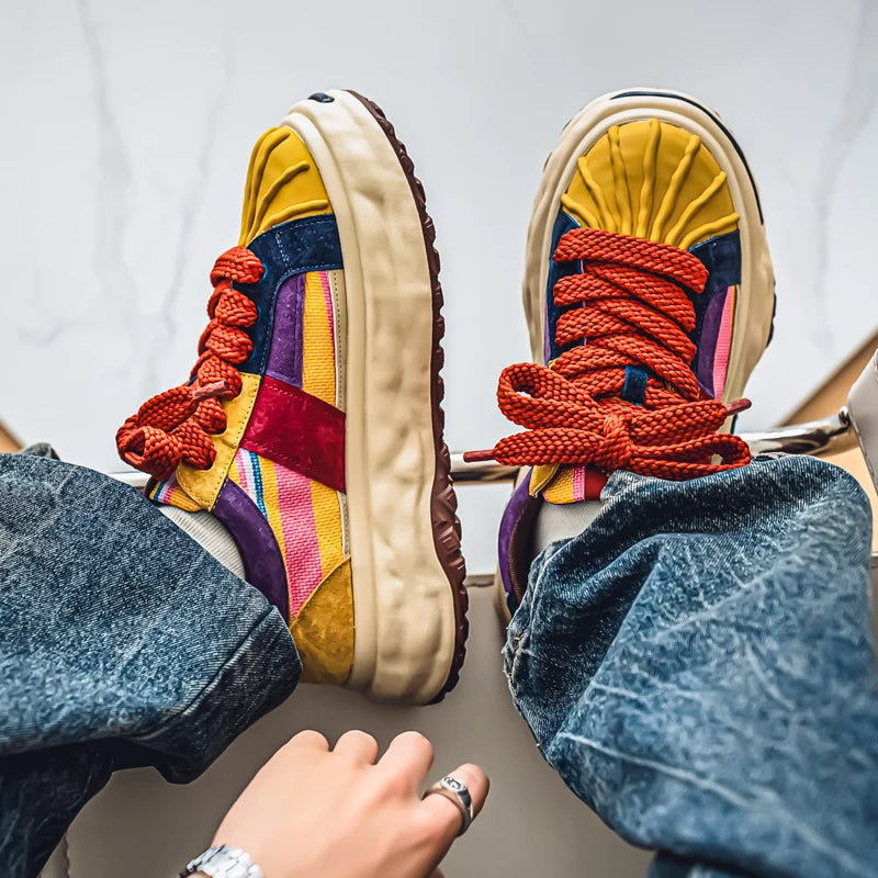 Shoes men Sneakers Male casual Mens Shoes tenis Luxury shoes Trainer Race Breathable Shoes fashion loafers running Shoes for men - Clikcy