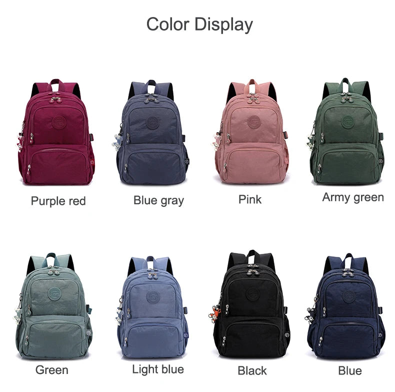 TEGAOTE Backpack for Women's Travel Bag Large Waterproof Mochila Feminina Pack Pack Bolsas School Bags for Kids Men Bagpack - Clikcy