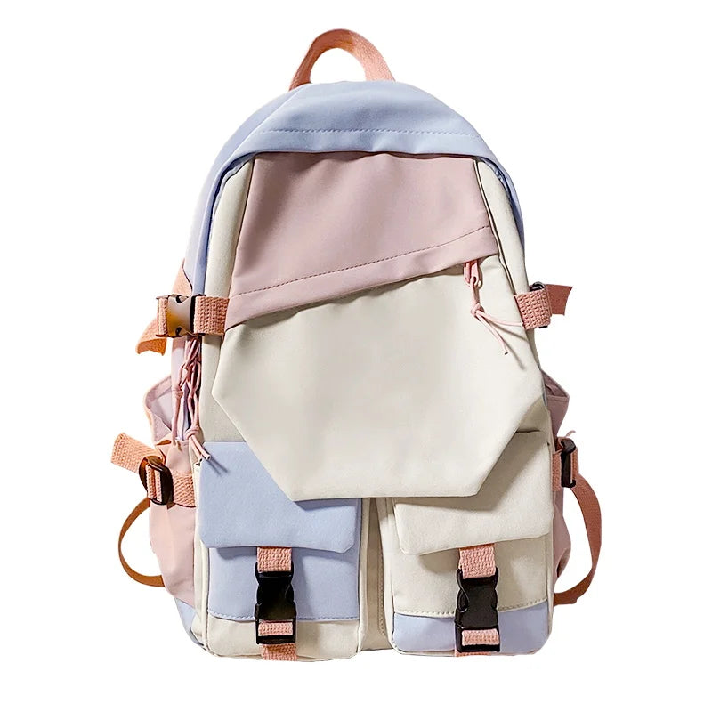 Daily Fashion Mochilas Korean School Backpack for College Students Bagpack Kpop Bookbag Teenager Casual Schoolbags Sac A Dos - Clikcy