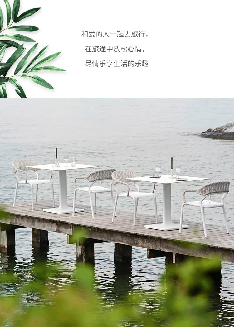 Outdoor Camping Garden Furniture Sets Lounge Rattan Dining Tables Chair Backyard Armchairs Sectional Salon De Jardin Furniture - Clikcy