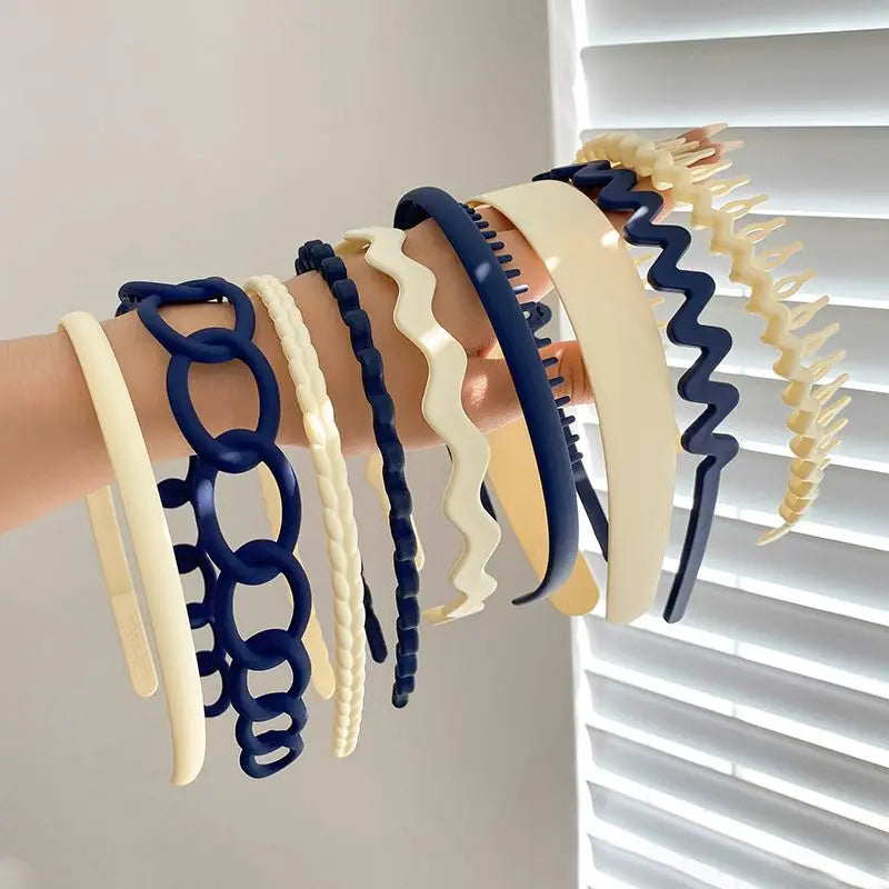 Fashion Headband Women Men Hair Bands Set Girls HairBand Hair Hoop Head band Hair Accessories Headwear Headdress Gift For Hair