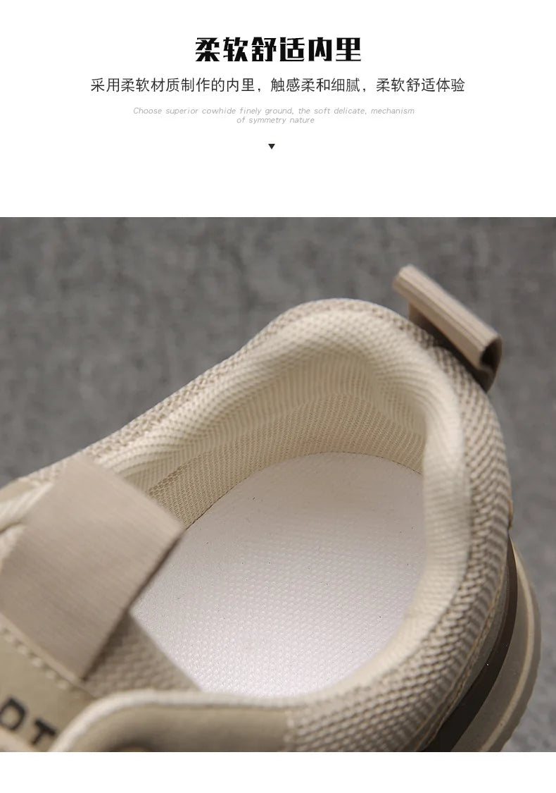 2024summer Fashion Men Sneakers Spring All-match Casual Shoes Outdoor Running Increase Platform Shoes Sapatos Formais Masculinos - Clikcy