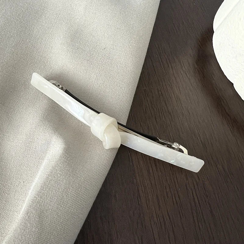 Ruoshui Woman Acetate French Bow Hair Claws Barrettes Hair Trendy Lady Hair Accessories Spring Clip Hairgrip Headwear - Clikcy