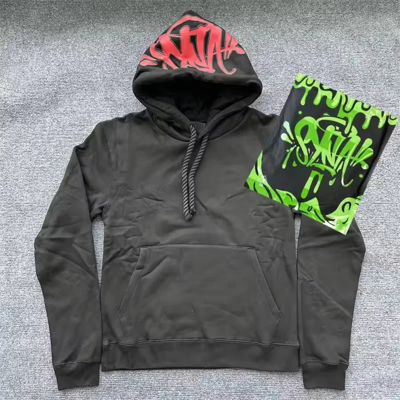 Brand Hip Hop Tracksuit Cotton Casual Hooded Harajuku Street Men Women Hoodies Pants Hip Hop Sportswear Tops Sports Trousers - Clikcy