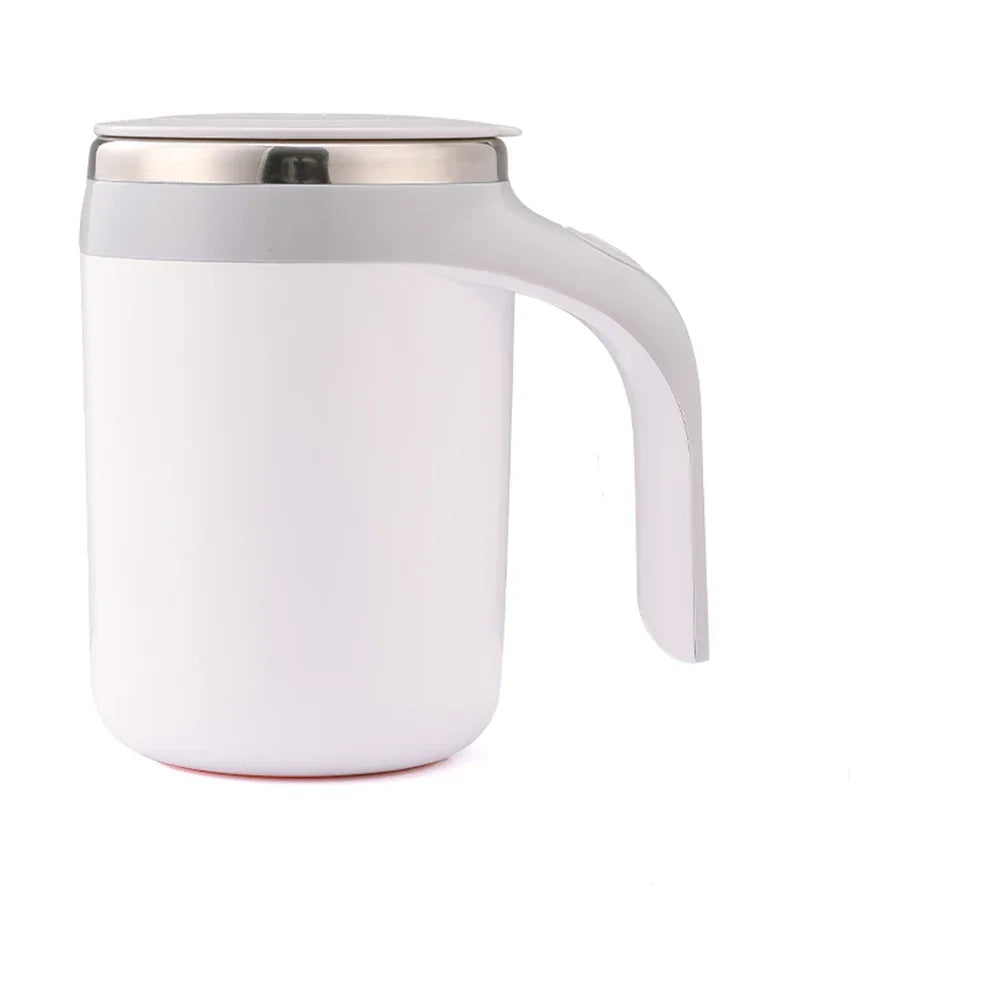 1pcs Automatic Self Stirring Magnetic Mug Stainless Steel Temperature Difference Coffee Mixing Cup Blender Mixer Thermal Cup