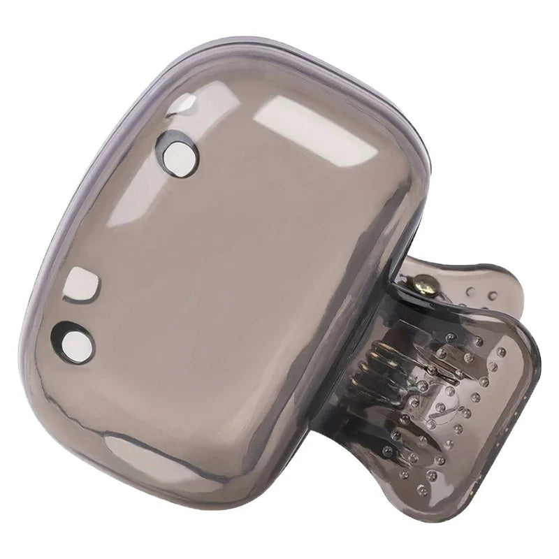 1PCS Travel Toothbrush Head Covers Toothbrush Protector Cap Brush Pod Case Protective Portable Plastic Clip For Household Travel - Clikcy