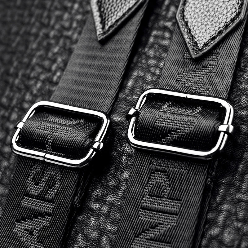 Large Backpack Women Leather Rucksack Women's Knapsack Travel Backpacks Shoulder School Bags for Teenage Girls Mochila Back Pack - Clikcy