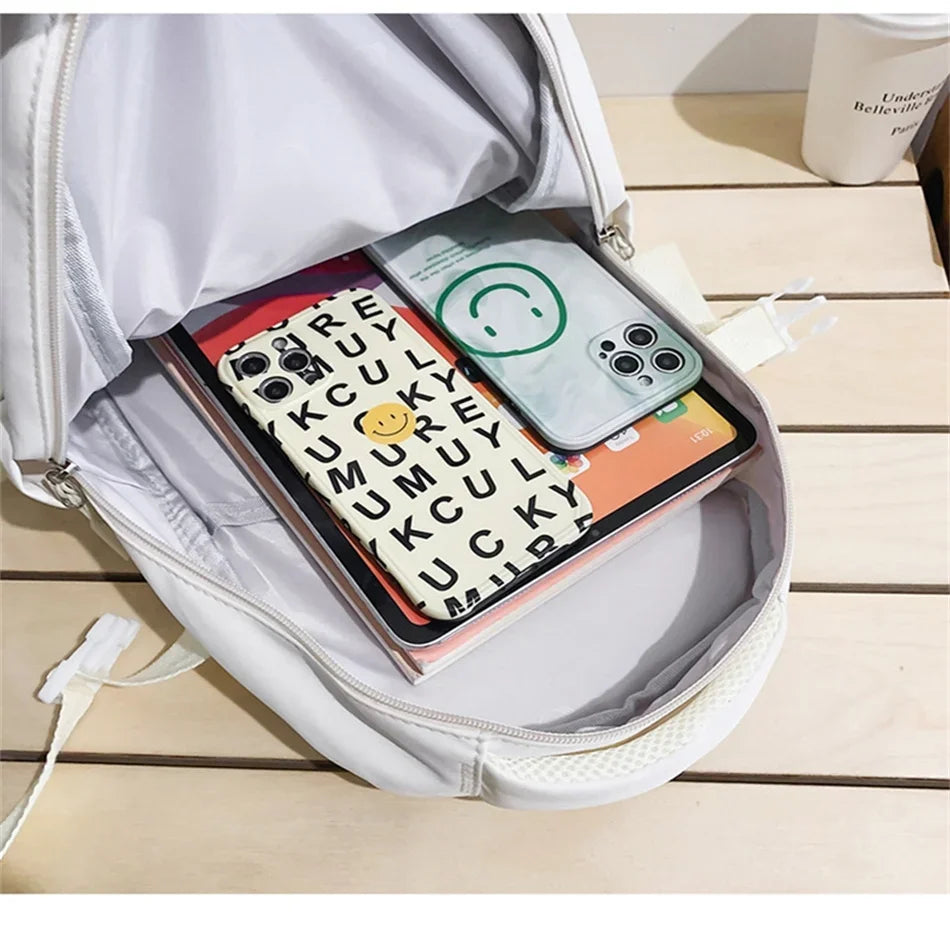 Woman Bags Women Backpack Backpacks Bagpacks Travel Bag Female Back Pack Mens Ita Ladies Women's 2025 Kawaii Multifinonal School - Clikcy