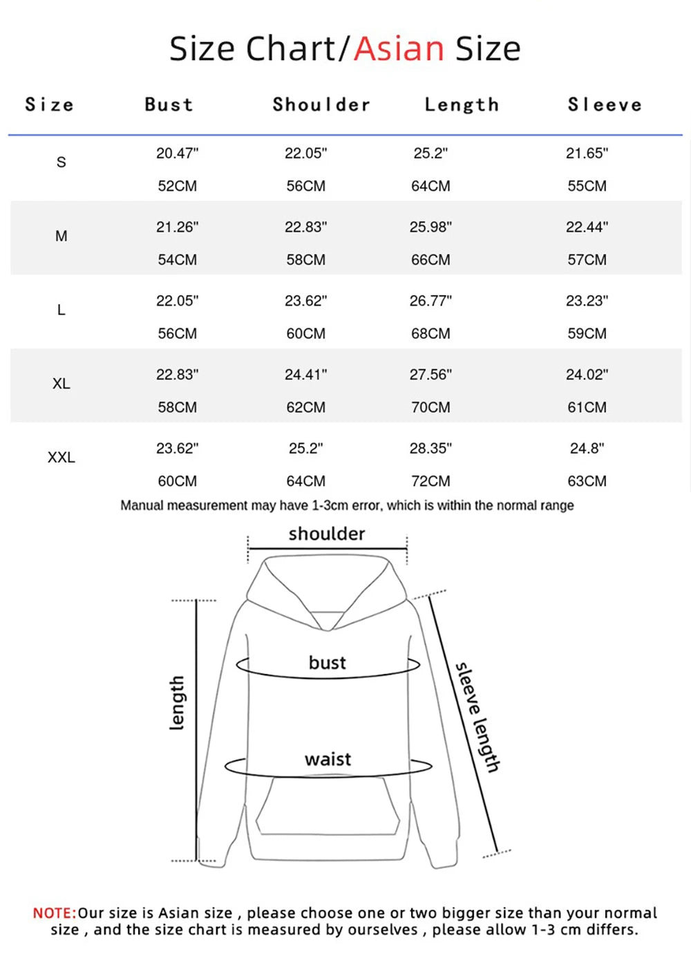 Hip Hop Street Casual Printed Female Hoodies Fashion Hoodie Oversize Loose New Sweatshirts Autumn Warm Fleece Clothing - Clikcy