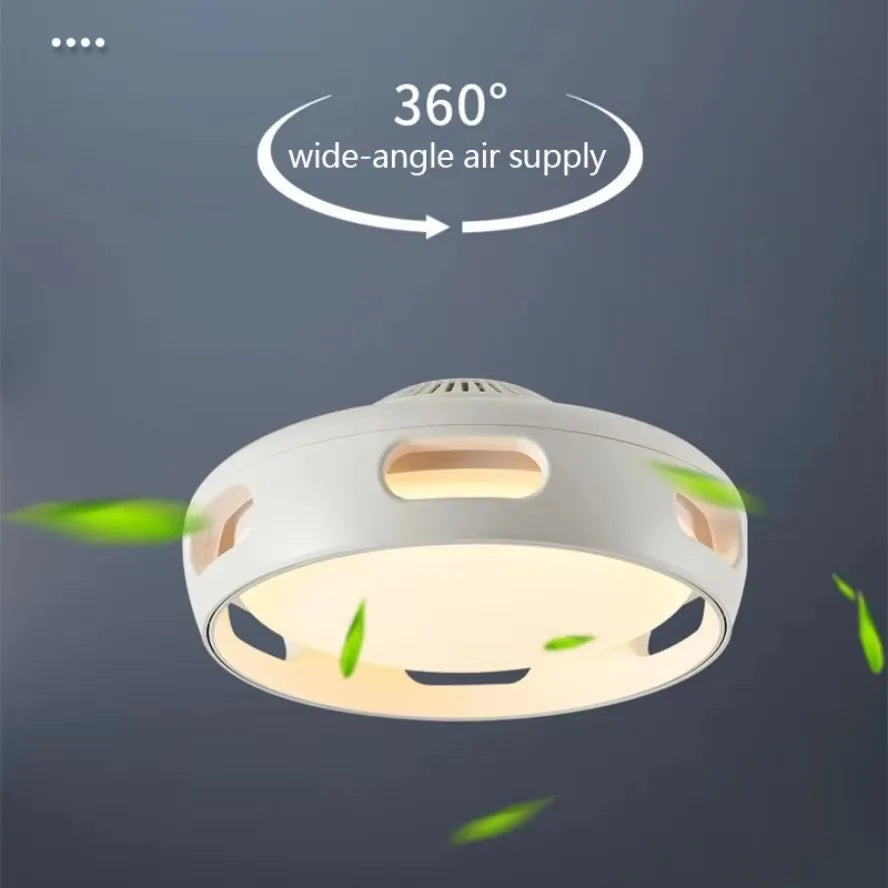 LED Ceiling Fan Light Modern Creative Leaf Less Low Decibel 6th Gear  Living Room Dining Room Bedroom Dimmable Fan Light - Clikcy