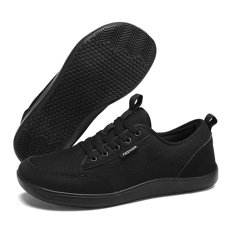 Outdoor Hiking Men's Shoes Fashionable Mesh Breathable Lightweight Sports Shoes Daily Casual Versatile Light Men's Walking Shoes - Clikcy
