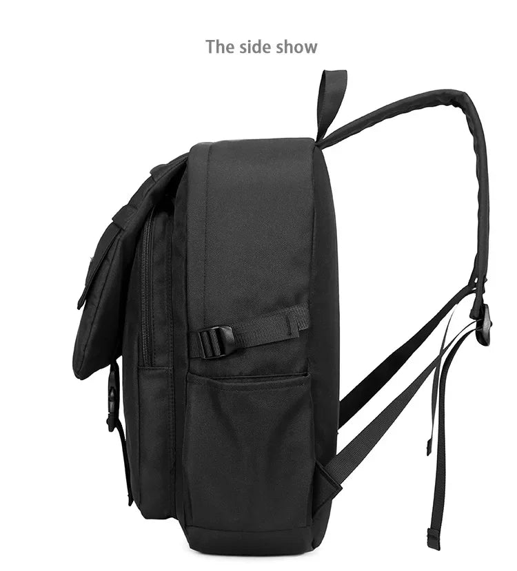 Japanese Style Oxford Backpacks Men Large-capacity Outdoor Men's Backpacks Multiple Pockets Travel Back Bag Students Schoolbags - Clikcy