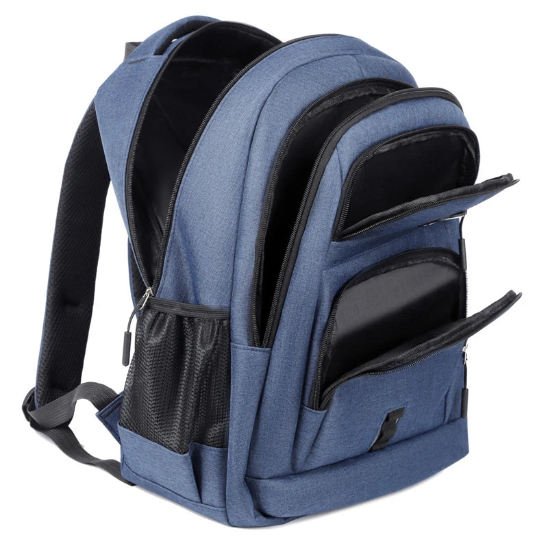 Ins Korean Version of Solid Color Simple Fashion Backpack Men's New Male and Female Leisure Middle School Backpack Tide - Clikcy