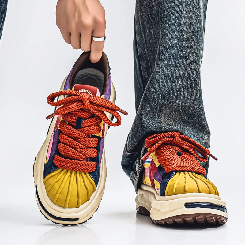 Shoes men Sneakers Male casual Mens Shoes tenis Luxury shoes Trainer Race Breathable Shoes fashion loafers running Shoes for men - Clikcy