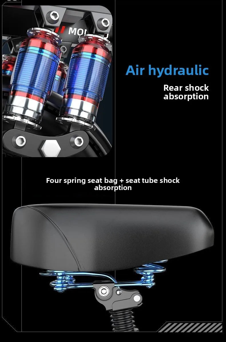 Aluminum alloy electric bicycle, ultra lightweight, portable, compact, foldable, lithium battery electric bike - Clikcy