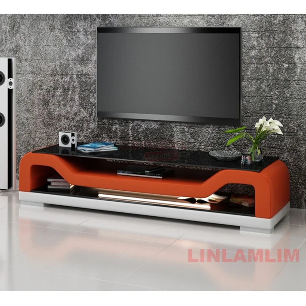 LED Lighted Sofa Set with Recliner, Speaker & USB Ports | Genuine Leather Sectional Couch with Console & Adjustable Headrests - Clikcy