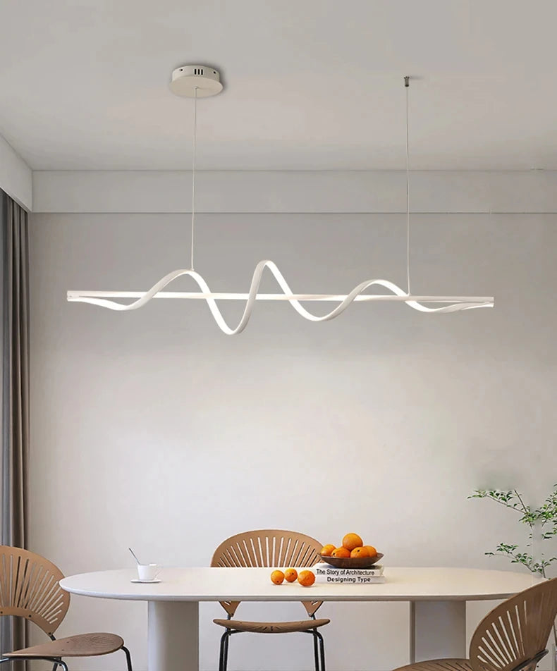 Modern LED Pendant Lights Dining Table Ceiling Chandelier Home Decoration Living Room Hanging Lamps Kitchen Bar Lusters Fixtures - Clikcy