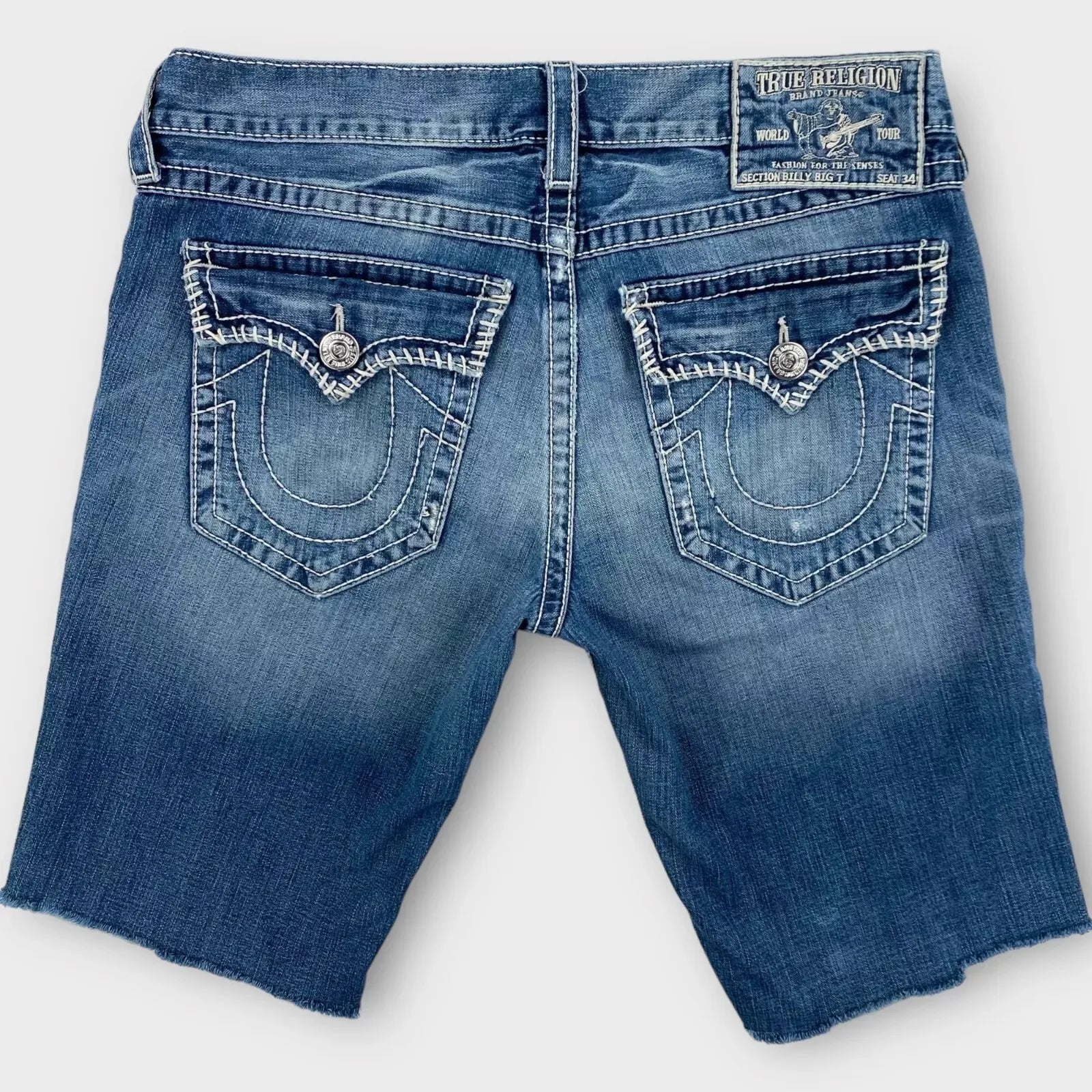 Y2k Buddha Print Shorts Men Baggy Jeans Vintage Streetwear Pants Jorts Shorts Cargo Harajuku Sweatpants Denim Mens Clothing - Clikcy