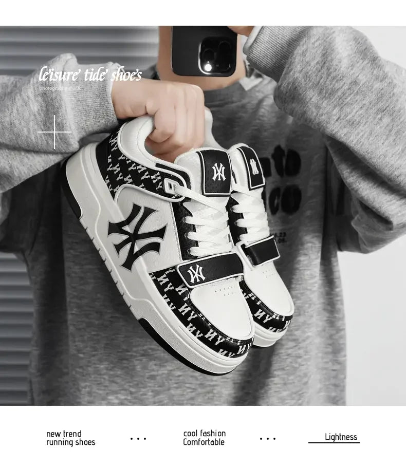 2025 New Leisure Sports Outdoor Walking Shoes, Simple Fashion Shoes Street Fashion Board Shoes Casual Shoes Men's Shoes - Clikcy