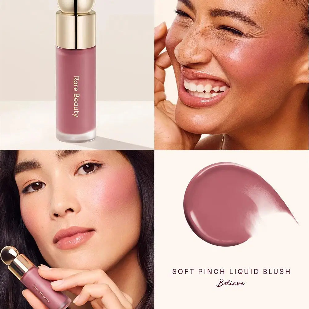 Blush Liquid Blusher Real Makeup Blush Matte Palette Blusher Cosmetics Products Liquid Cream Stick Pink Face raremakeup Beauty - Clikcy