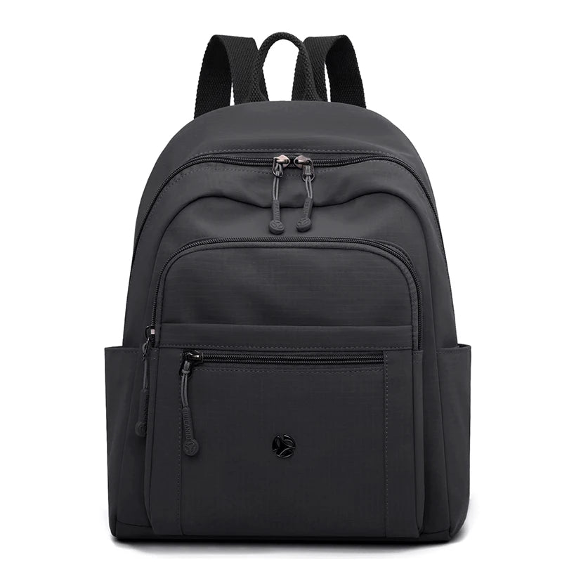 Waterproof Nylon Back Pack Women Multi Pockets Backpacks for Student Daypack Big School Bag Ladies Large Capacity Travel Bag