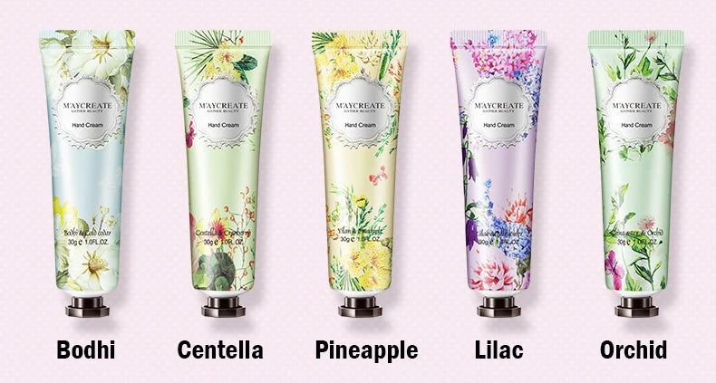 10pcs Fruity Flowery Hand Cream Moisturizing Nourishing Anti Chap Repairing Hands Care Beauty Skincare Hand Creams Sets - Clikcy