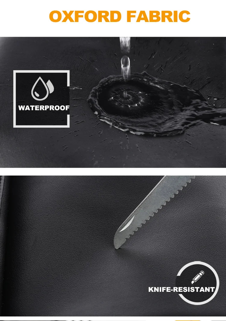 Leather Backpack for Men, 14 inch Laptop Backpack, Travel Daypack with USB Port, Water Resistant Leather Business Daypack - Clikcy