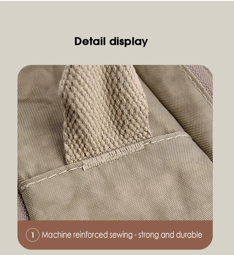 Multi-pocket Nylon School Backpack Casual Women's Backpack Lightweight Large Capacity School Bag Large Capacity Travel Backpack - Clikcy