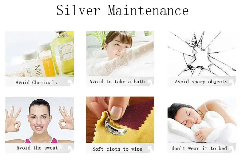 Hot 925 Sterling Silver Ring AAA Zircon Adjustable Simplicity Fashion Exquisite Women Jewelry Accessories Wedding Party Gift - Clikcy